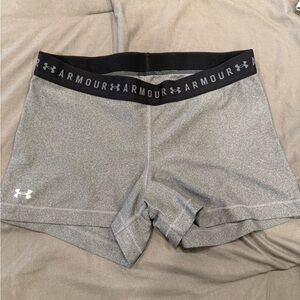 LG Gray and Black Athletic Shorts Moisture-Wicking
